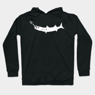 Fishing Barracuda Hoodie